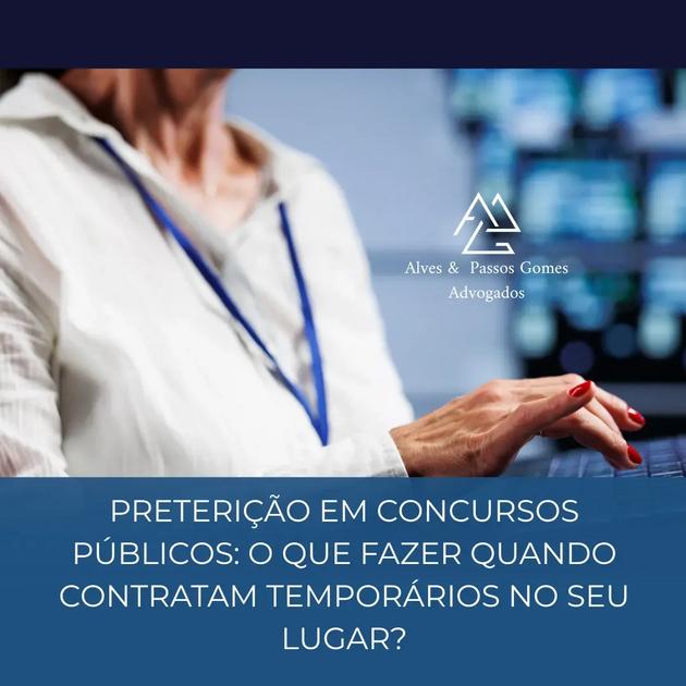 Contratação irregular de servidores temporários