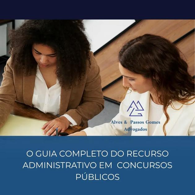 Recurso administrativo em Concursos Públicos