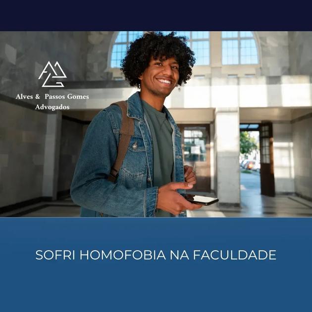 Sofri homofobia na faculdade