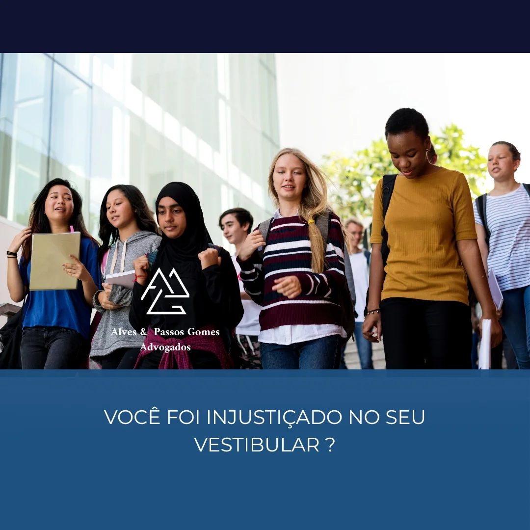 VOCÊ FOI INJUSTIÇADO NO SEU VESTIBULAR ?