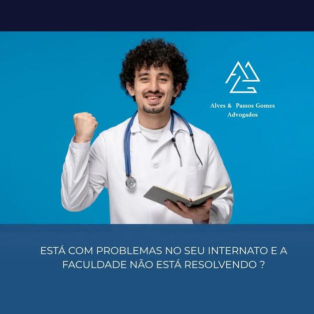 ESTÁ COM PROBLEMAS NO SEU INTERNATO E A FACULDADE NÃO ESTÁ RESOLVENDO ?