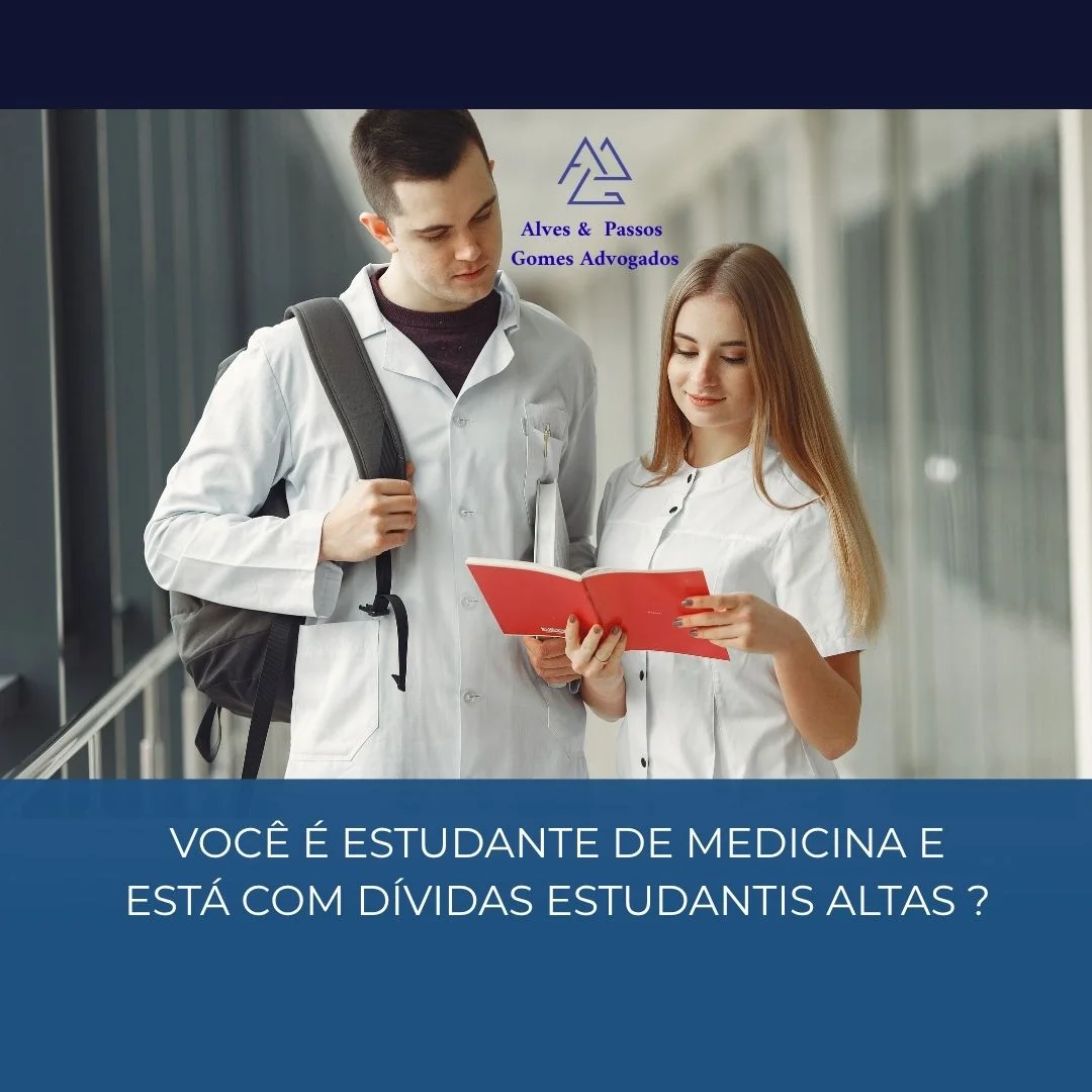 VOCÊ É ESTUDANTE DE MEDICINA E ESTÁ COM DÍVIDAS ESTUDANTIS ALTAS ?