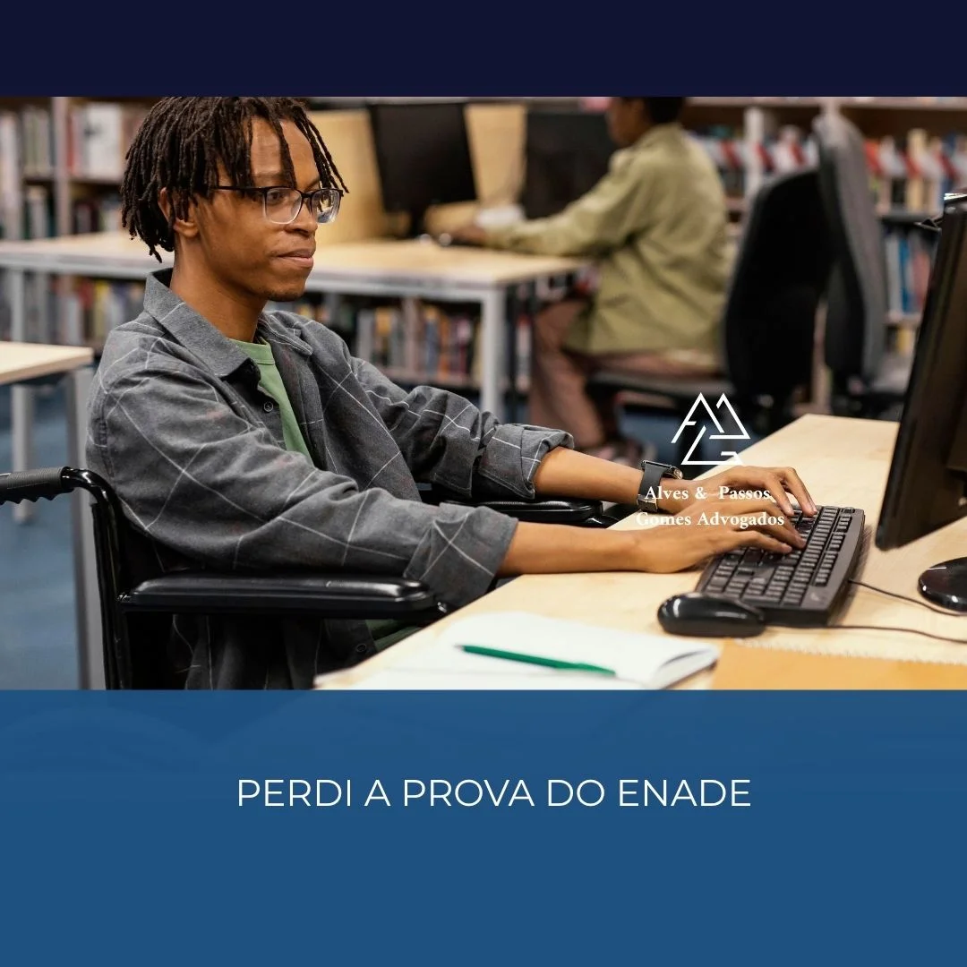PERDI A PROVA DO ENADE