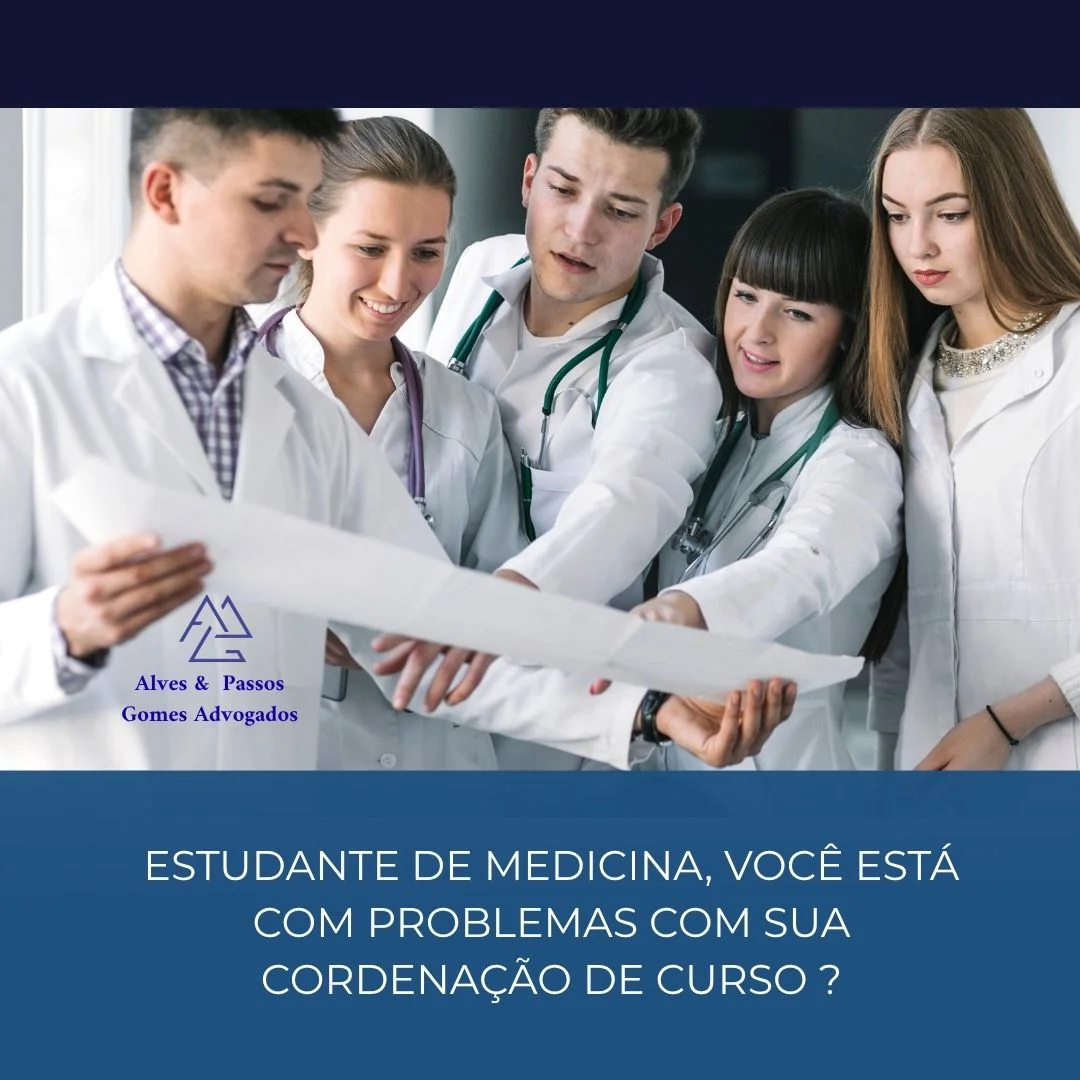ESTUDANTE DE MEDICINA, VOCÊ ESTÁ COM PROBLEMAS COM SUA CORDENAÇÃO DE CURSO ?